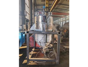 150L高溫高壓不銹鋼儲罐已完工發(fā)往深圳