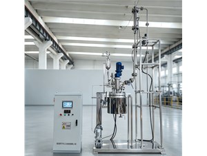 20L高溫鈦材復(fù)合板電動升降反應(yīng)釜已完工發(fā)往上海