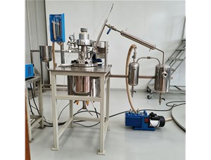 5L高溫不銹鋼油浴電加熱蒸餾反應(yīng)釜已完工發(fā)往鎮(zhèn)江