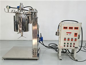10L防爆高壓不銹鋼電動升降反應(yīng)釜已完工發(fā)往河南