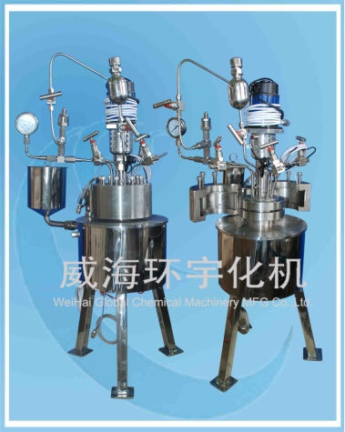 0.5L 快開式反應釜