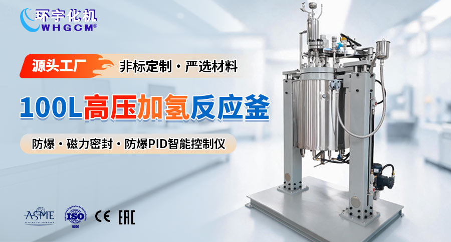 100L高壓不銹鋼防爆加氫釜
